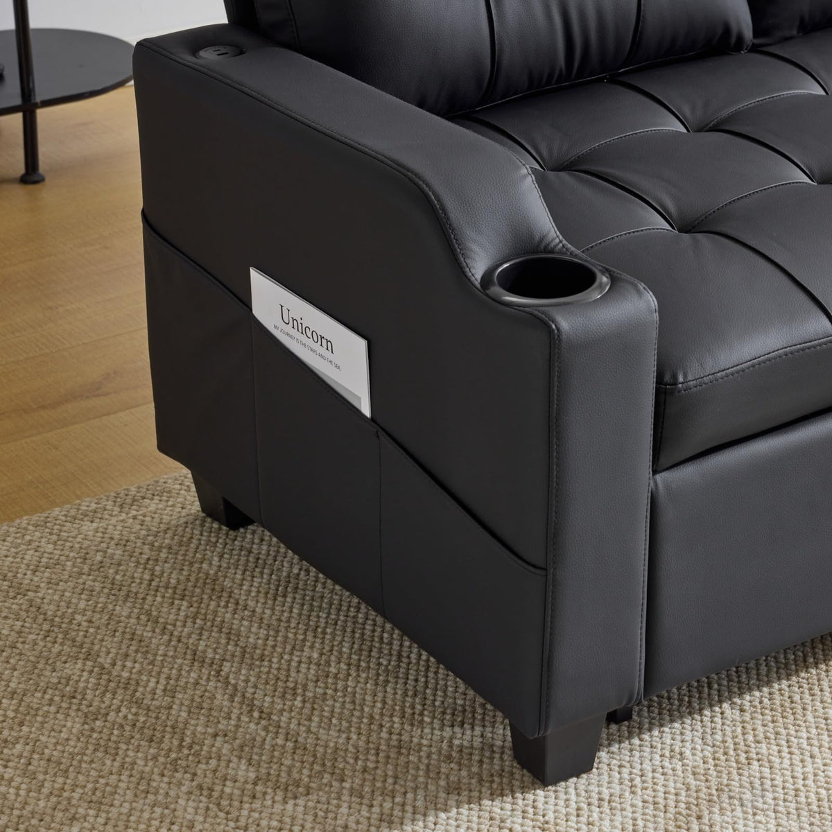 VINGLI Convertible Sleeper Chair Bed, Pull Out Sofa Couch for Living Room