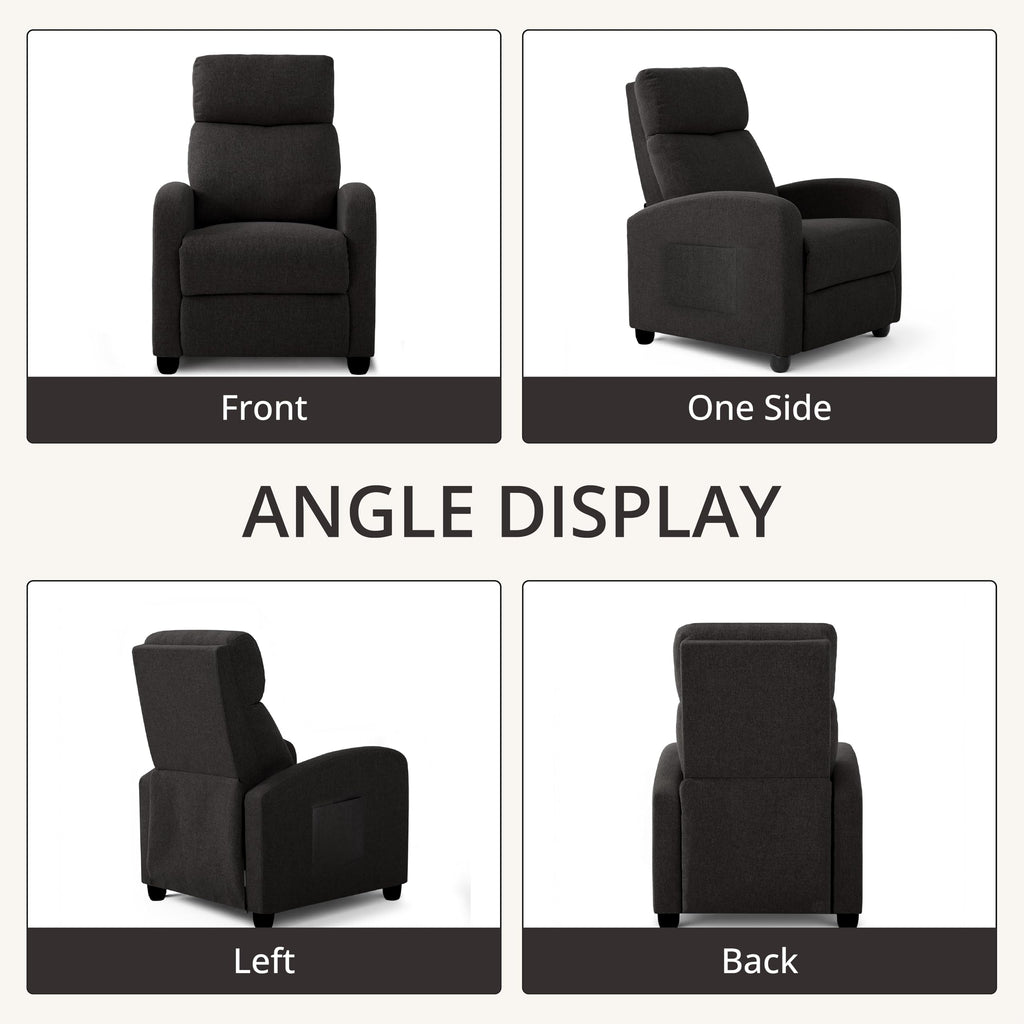 Recliner Chair for Living Room, Modern Adjustable Home Theater