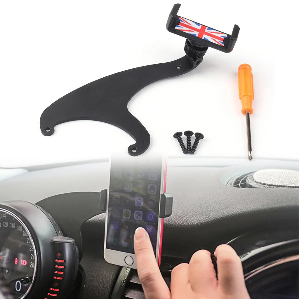 F56 For F54 F55 Car Stand 360°Rotation RD Holder Mount Phone Mini Cooper Cradle