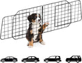 Dividers Wire Front Seat Pet Barrier Adjustable Cars in Barriers—Heavy Travel Vehicles, Cars Mesh Car with Black—Safety SUV, for Fence Duty Dog
