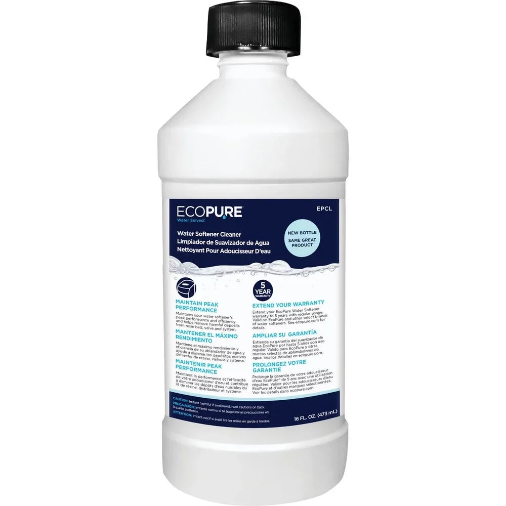 Water EcoPure 449412 16 Liquid Softener Oz. 7346596 Cleaner 7346596