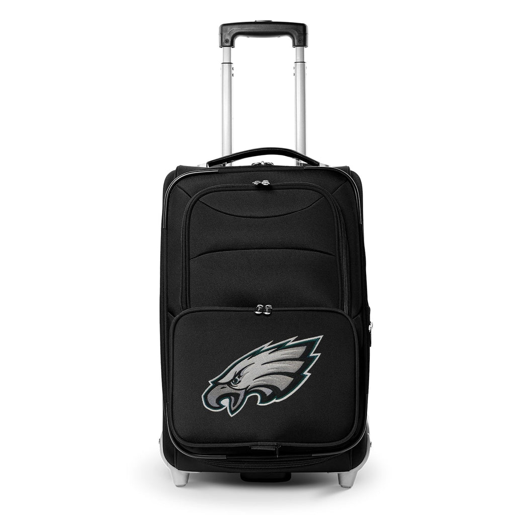 MOJO Eagles Black Rolling Carry-On Philadelphia 21" Softside Suitcase