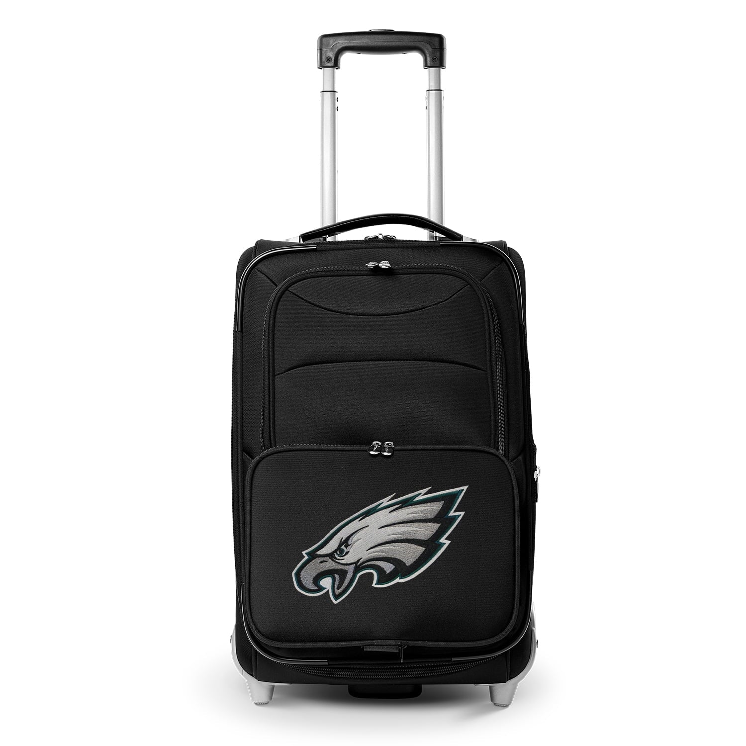 MOJO Eagles Black Rolling Carry-On Philadelphia 21" Softside Suitcase