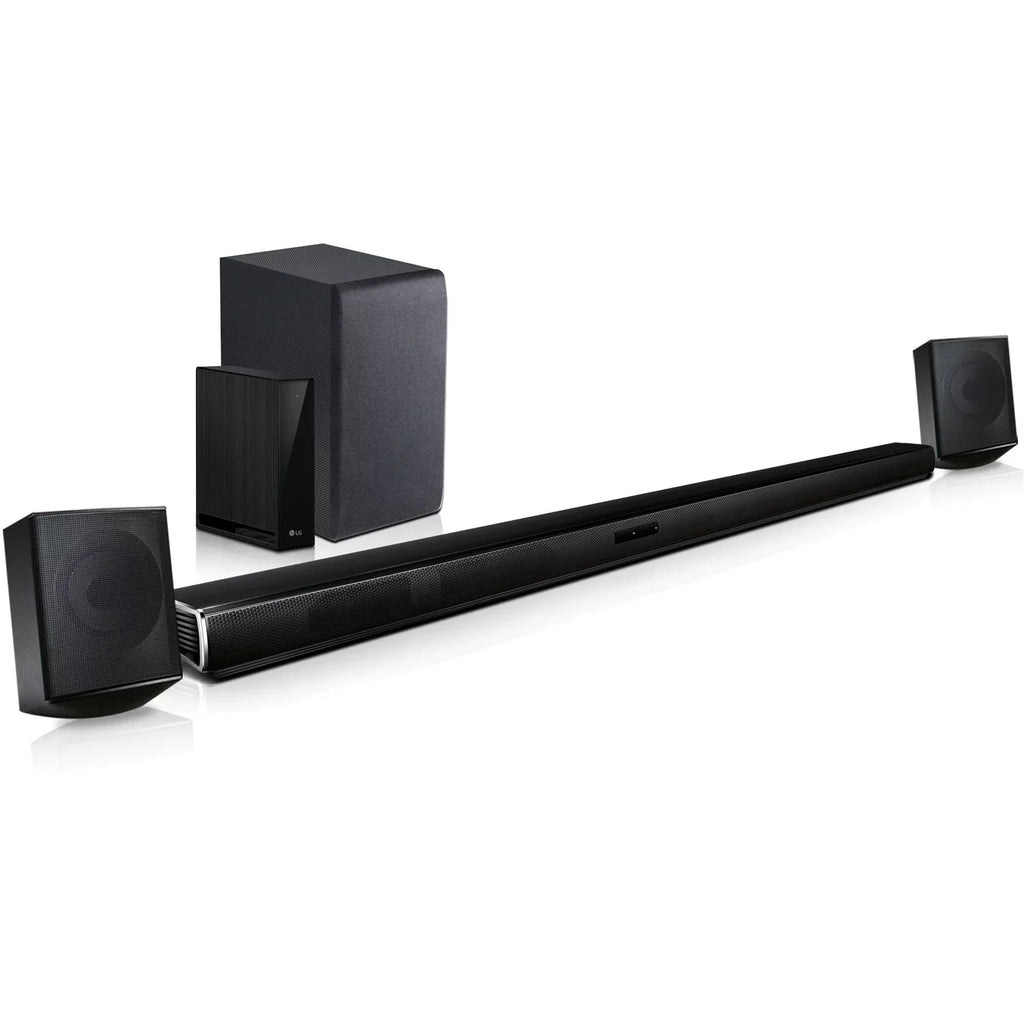 with High-Res 300W Subwoofer System Wireless LG Audio Channel Soundbar 2.1 SJ4Y -