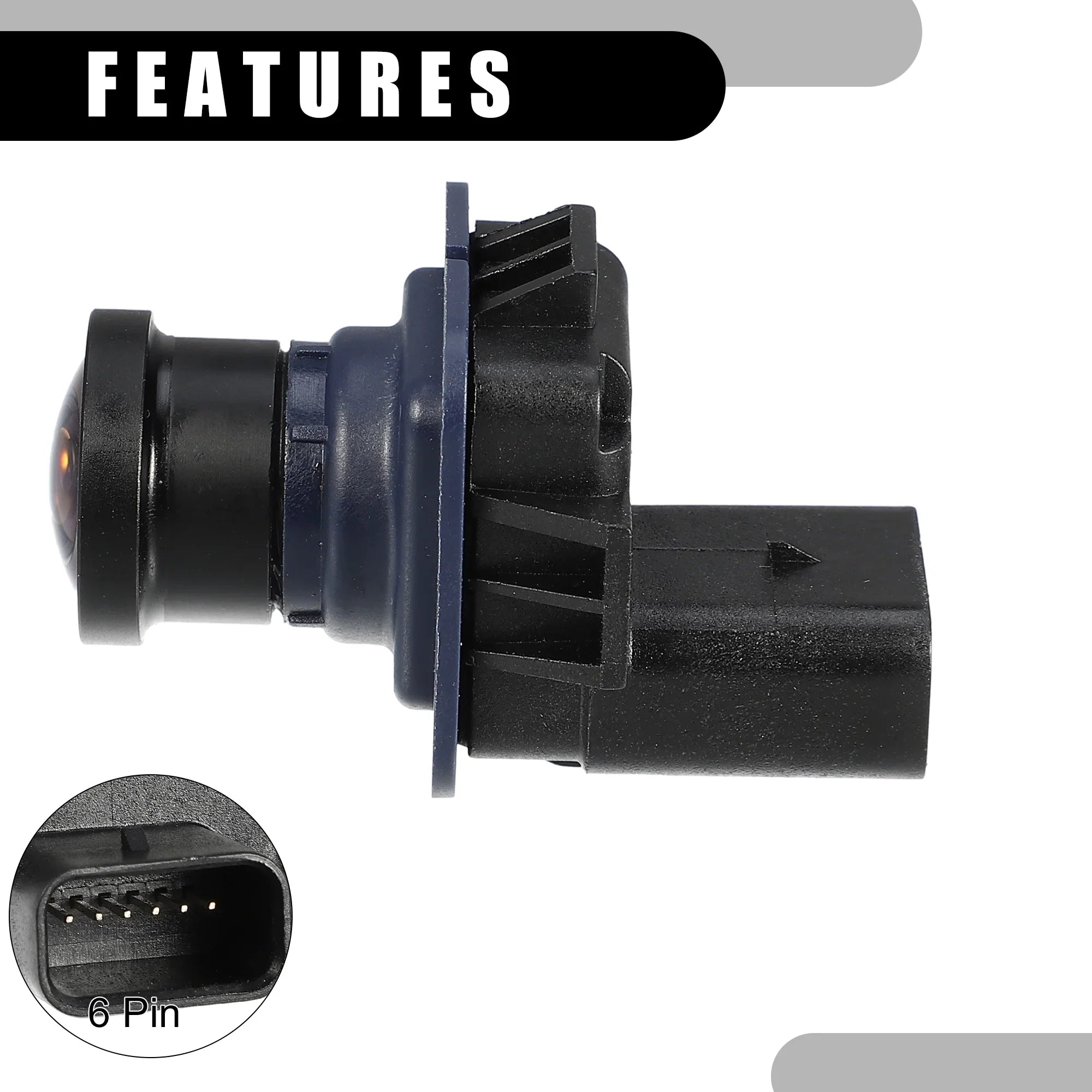 Camera for Car View Rear Up Plastic F-150 2011-2014 Back Black Ford No.EB3T19G490BB