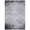 x Brighton Trading Rug, Rectangle Area Geometric Global ft. Concord Matrix 3 80434 Gray 5