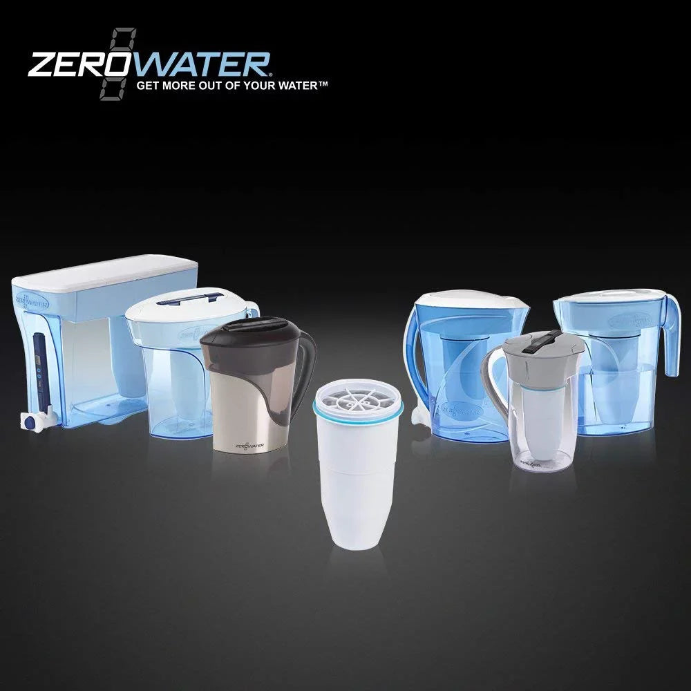 with ZD-018 Meter Cup Water Quality Filter Pitcher ZeroWater Water 23 ZD018,