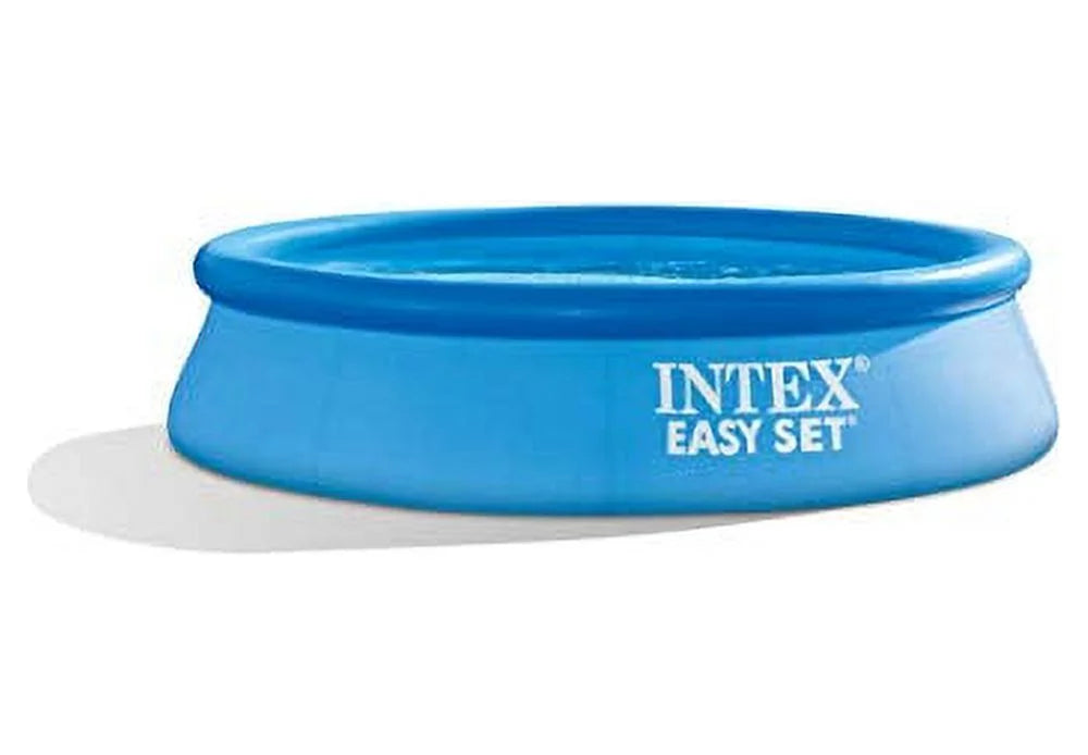 28107EH with 8 Set Round 24 Above Intex Pump, inch Swimming Easy Pool Ground Filter foot x