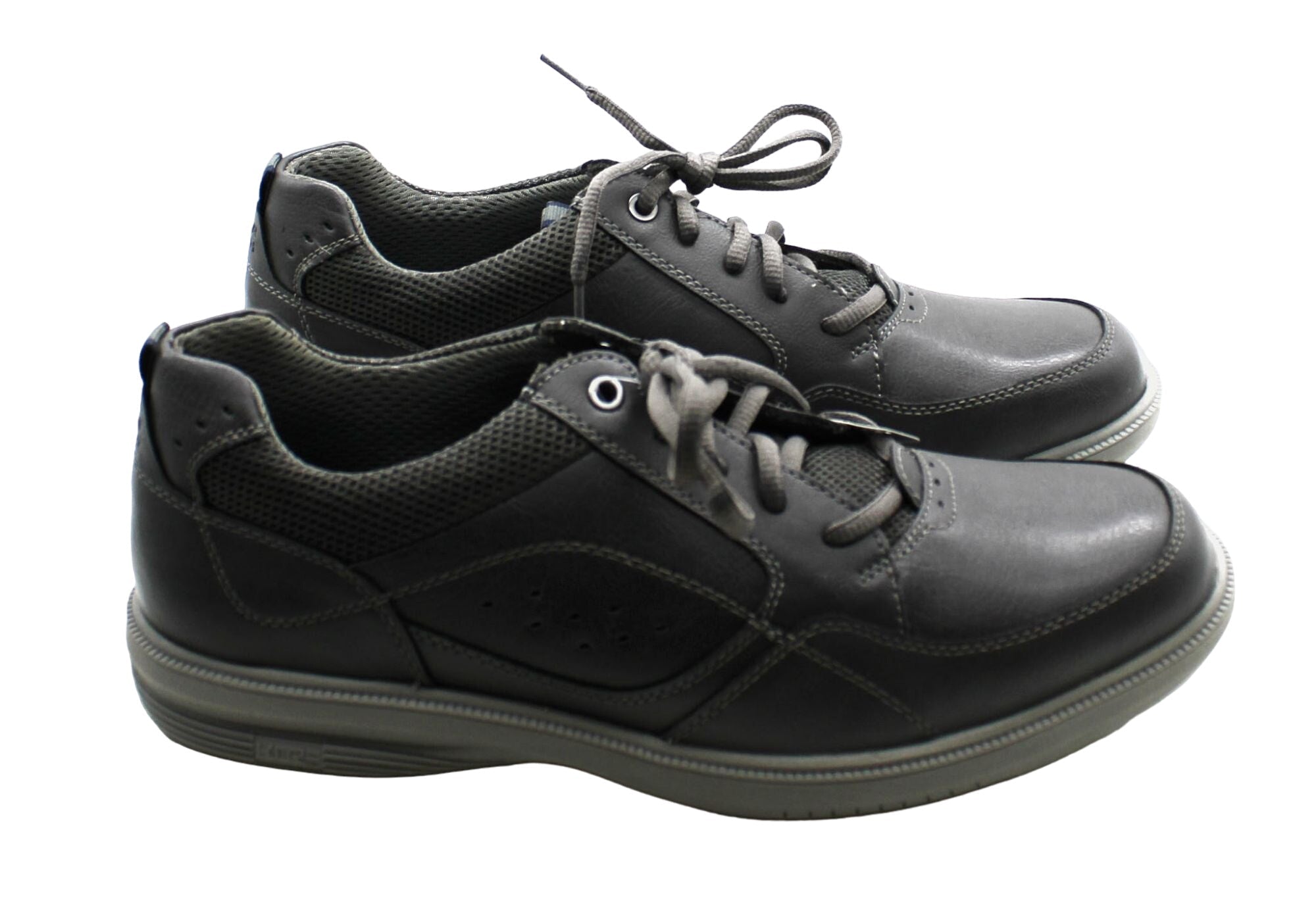Oxford Shoes Kore Toe (Charcoal) Moc Bush Medium/Wide/X-Wide Walk Men's Nunn