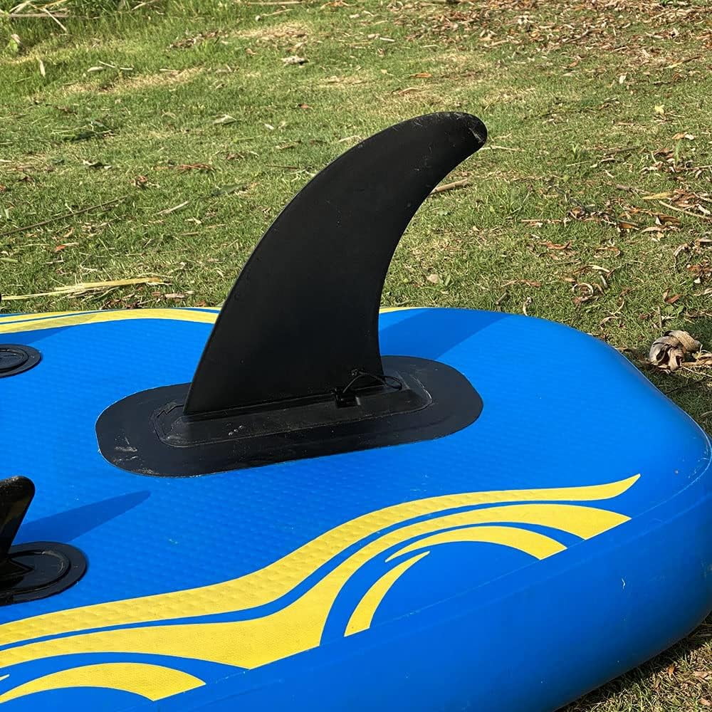 Paddleboard Fin Fin Replacement Detachable & Single Surf and Fin for Surfboard Longboard, SUP Center Quick HEYTUR