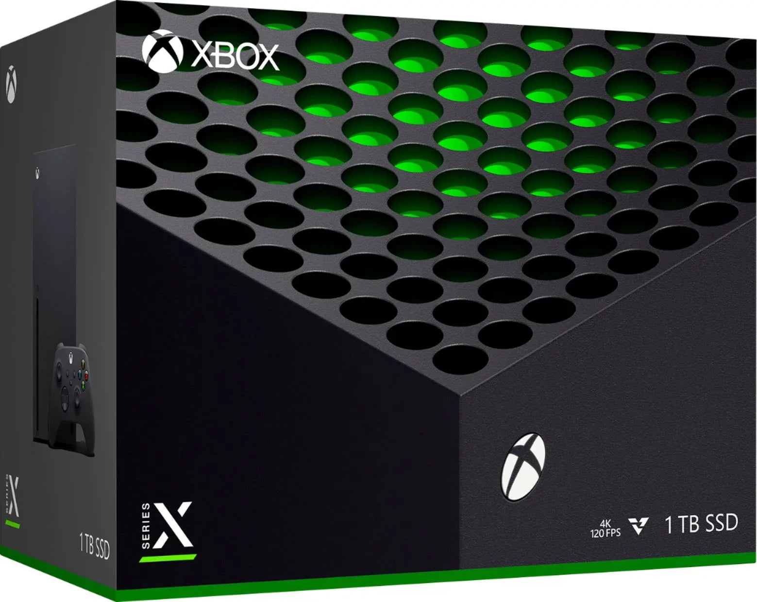 UHD Cores Black, 1 Controller 2 4K 8X USB Zen 64GB Series GDDR6 Blu-Ray 1TB Xbox CPU, Flash Microsoft Gaming - SSD Wireless Console 8K - Xbox + HDR, 16GB Video Gaming WiFi, Drive X RAM, 802.11AC