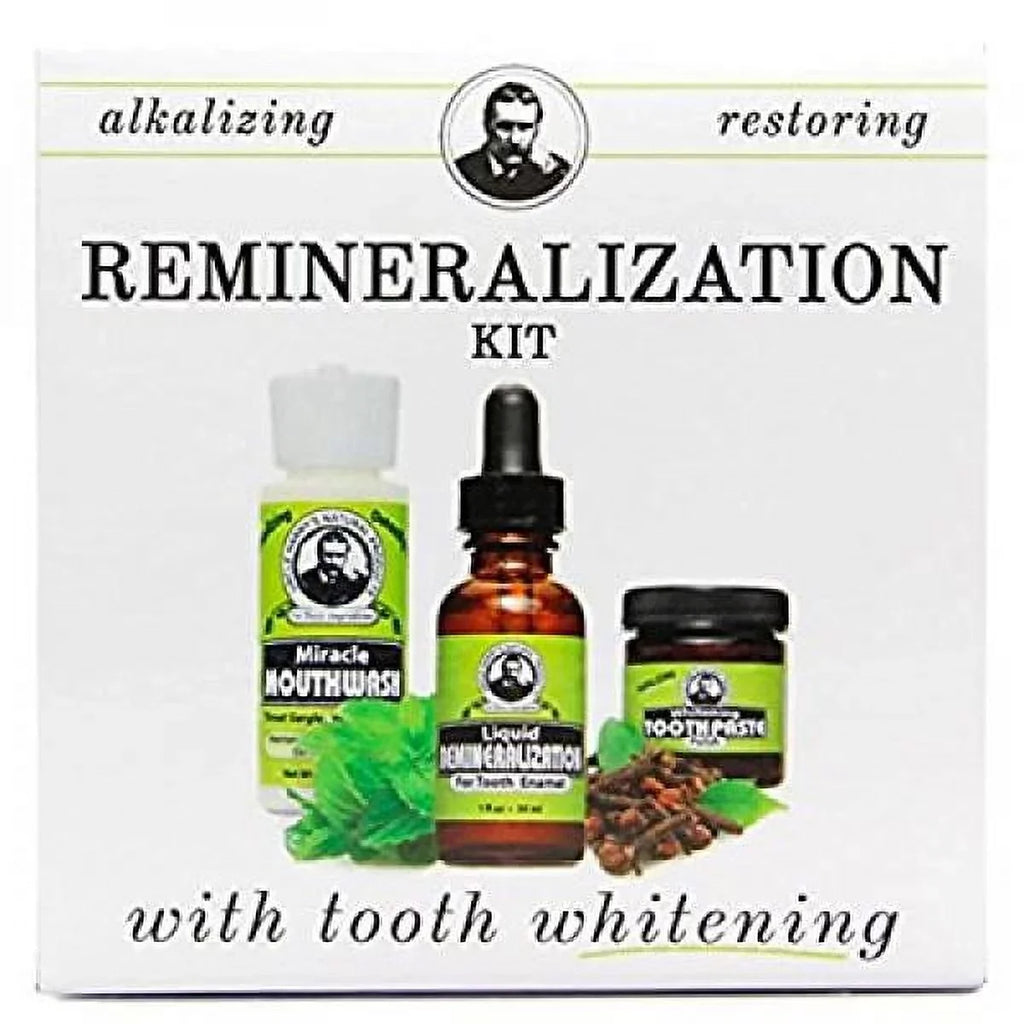 Harry's Remineralization Brighten Tooth Weak One Uncle 3-Pc and with Strengthen Enamel Smile, Kit Natural Kit Whitening,