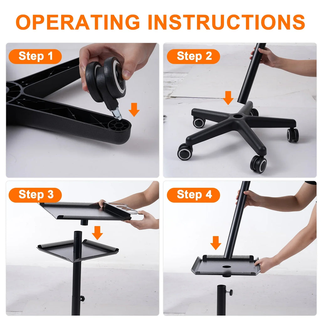 Cart Cart Stylist Movable Clinic Salon Beauty Adjustable Cart Salon Stand On Salon Stand Beauty Hair Salon Salons Bestauty Hair 2 Salon Station Clinic Spa Station Salon Trolley,Salon Station Movable