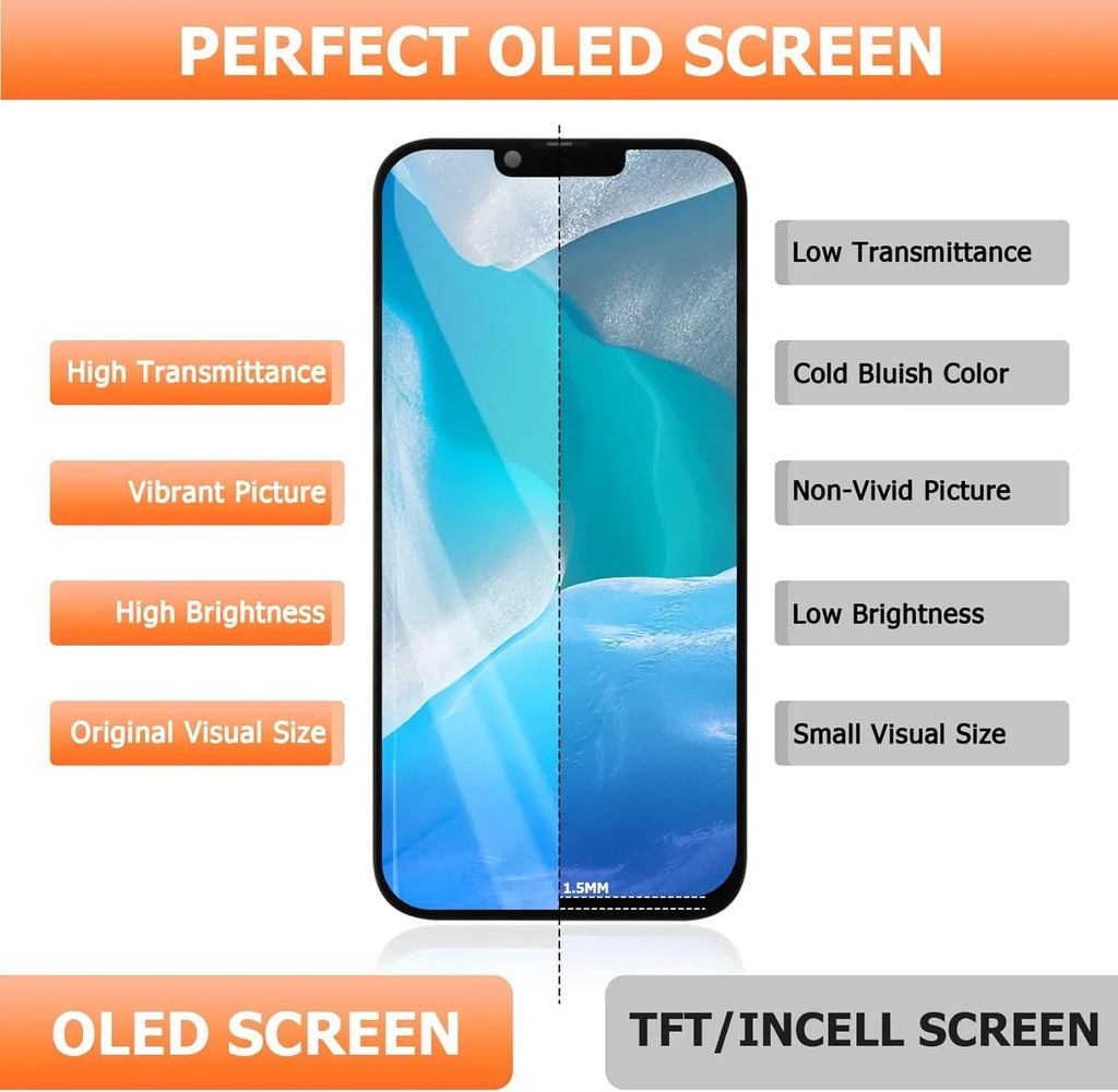 8T LCD KB2001 (Support 8T+ KB2003 Part KB2005 Oneplus OLED Digitizer Fingerprint) Repair Touch 5G Display KB2000 Replacement Screen for Assembly Screen
