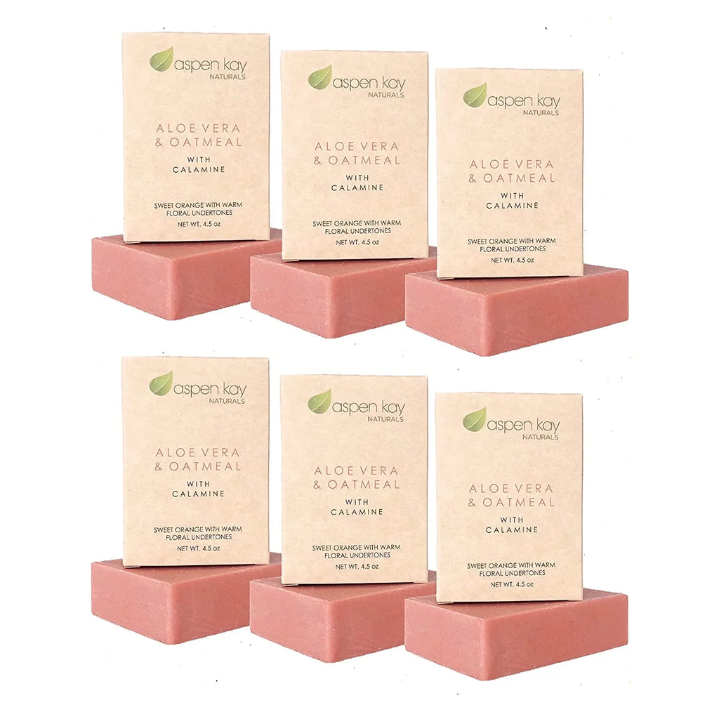 Bar Pack Aloe Soap 6 Oatmeal &