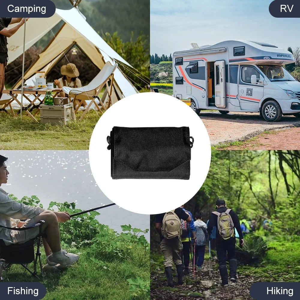 OWSOO , 12W for Solar Panel Dual Travel Foldable Recharger USB Camping