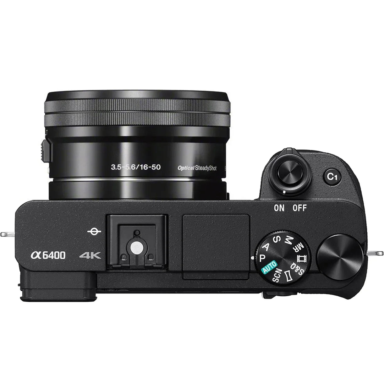 f/3.5-5.6 Battery ILCE-6400L/B Gear Bundle 4K Lens Angle Wide with Sony Deco Telephoto Filter and Editing & a6400 Set 0.43x (Black) + Mirrorless OSS Camera Lens 2.2X Power Extra Case 16-50mm Kit