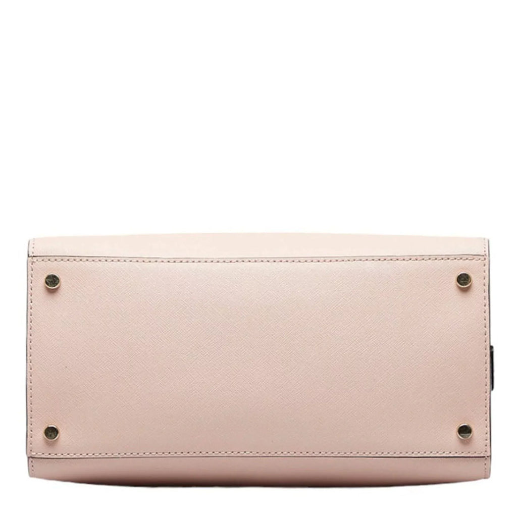 CANDACE Kate ladies Pre-Owned SMALL handbag (Good) PXRU5957 CAMERON Spade spade leather black STREET pink