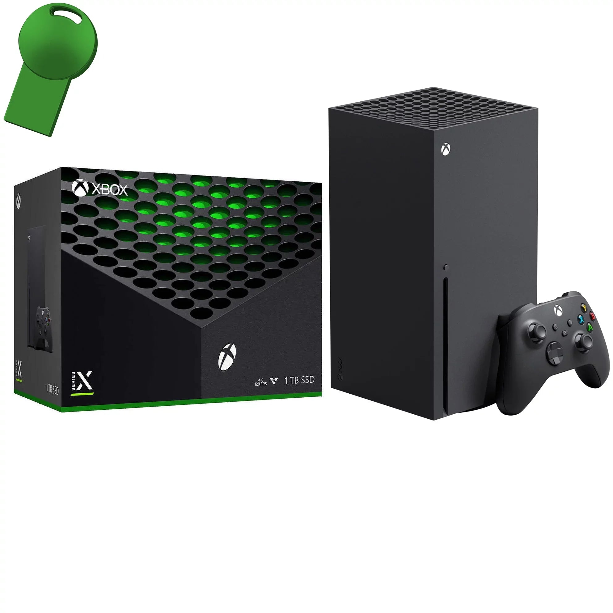 UHD Cores Black, 1 Controller 2 4K 8X USB Zen 64GB Series GDDR6 Blu-Ray 1TB Xbox CPU, Flash Microsoft Gaming - SSD Wireless Console 8K - Xbox + HDR, 16GB Video Gaming WiFi, Drive X RAM, 802.11AC