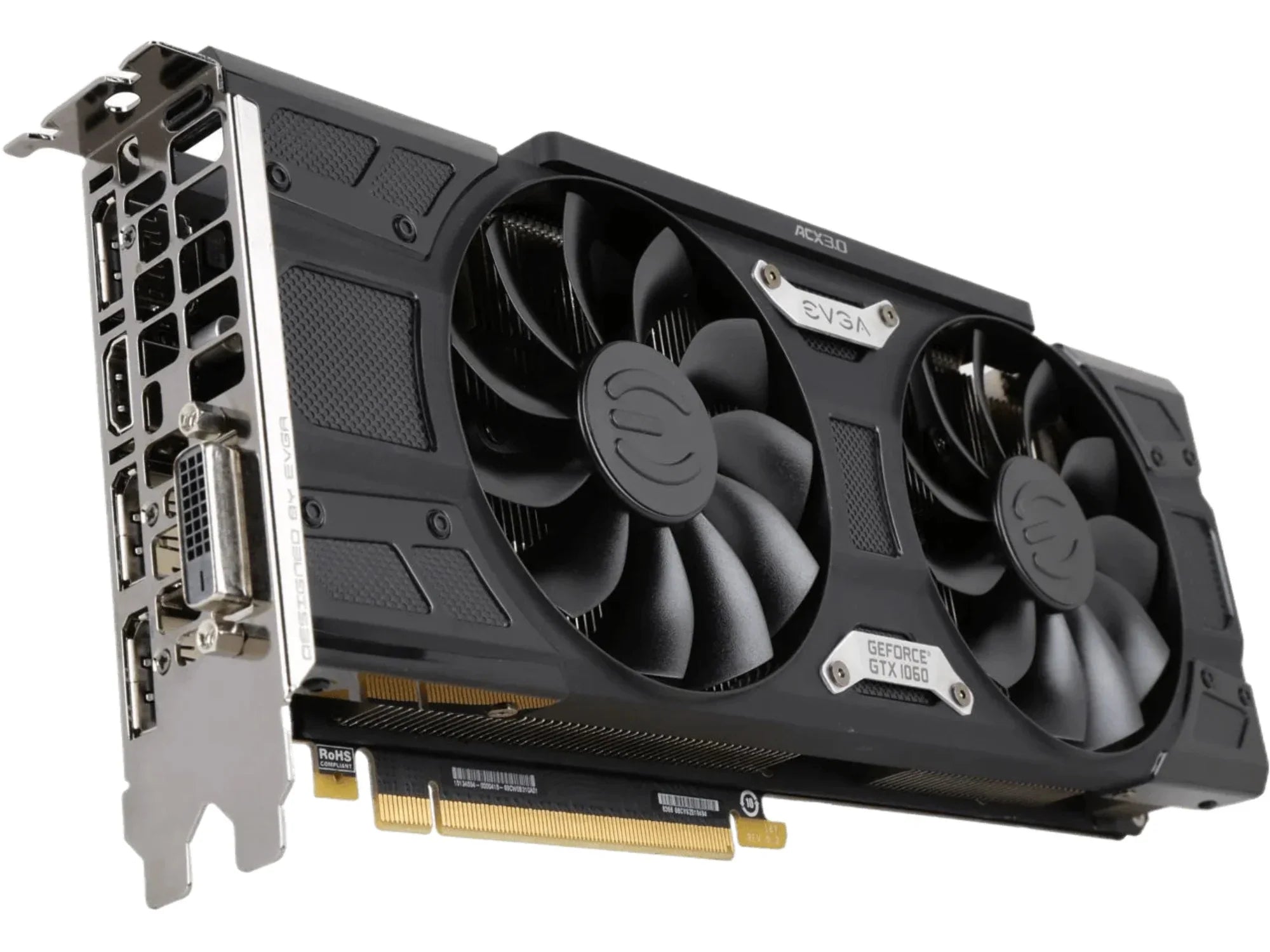 GTX 1060 With 3GB GeForce GDDR5 Graphics card 03G-P4-6367-KR EVGA Gaming FTW+