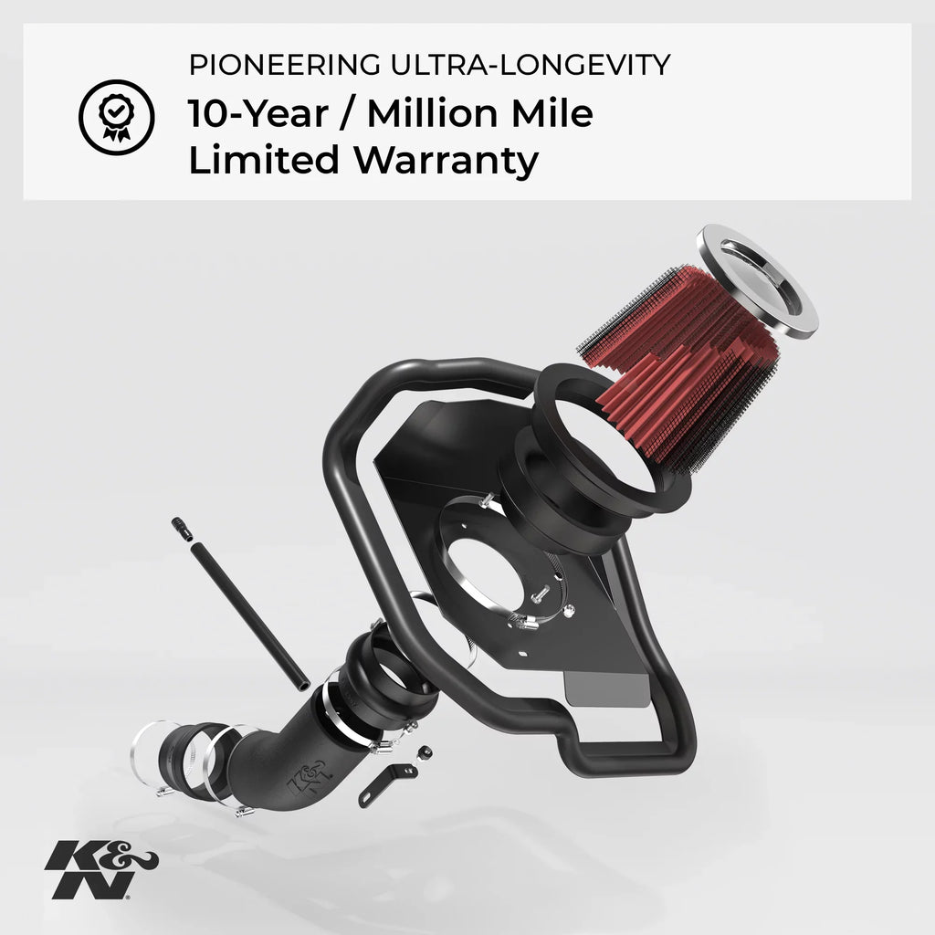 Horsepower: (Crown 2003 Guaranteed K&N Victoria)57-2553 FORD Kit: Legal: 50-State Air High Intake Increase to Cold Performance,