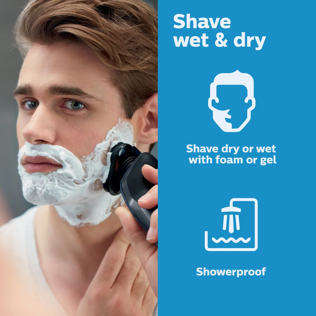 Norelco Philips Electric 5100 Wet/Dry S5210/81 Rechargeable Shaver