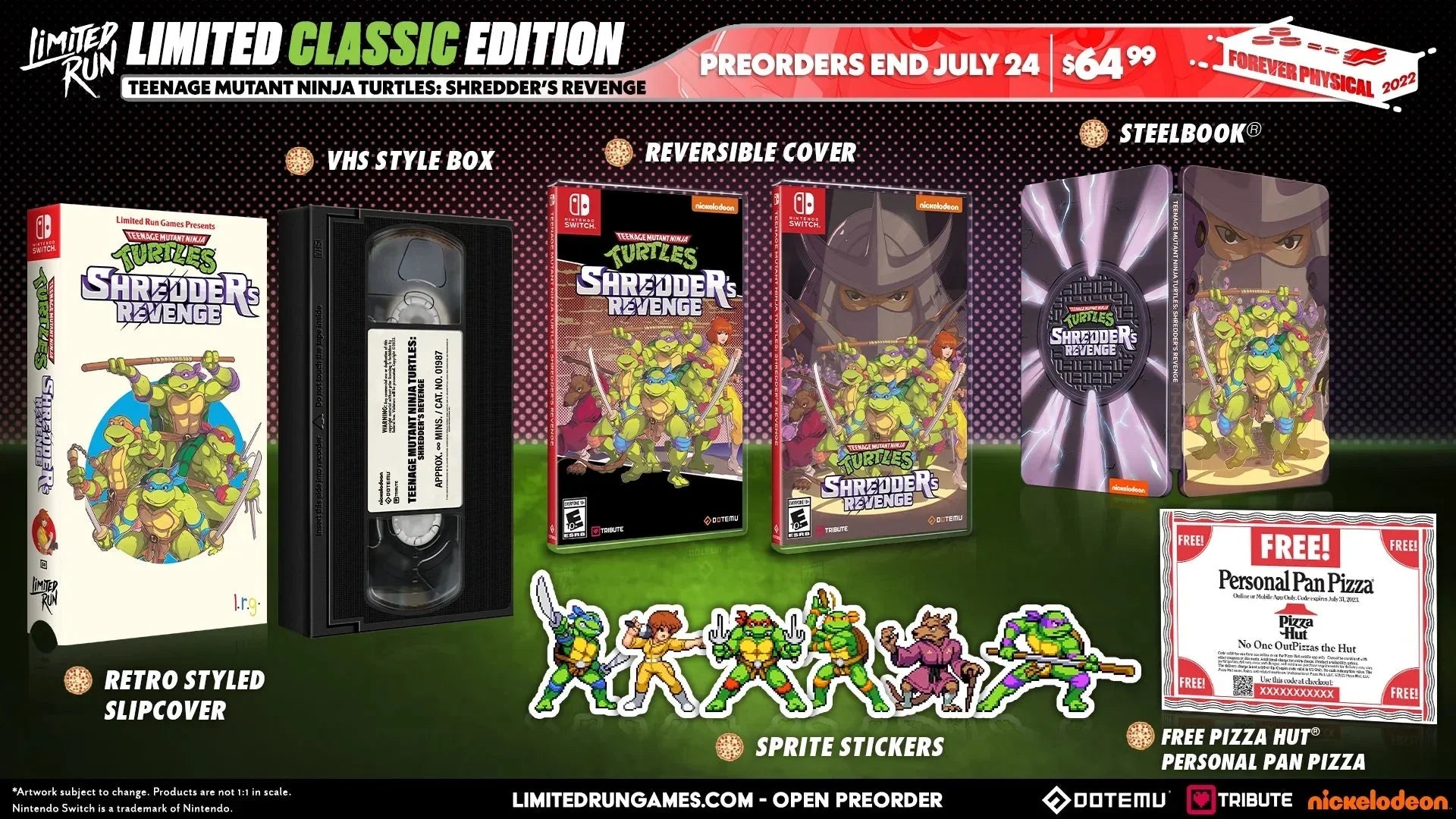 Ninja Edition Teenage [Nintendo Switch] - Shredder's Turtles: Classic Mutant Revenge