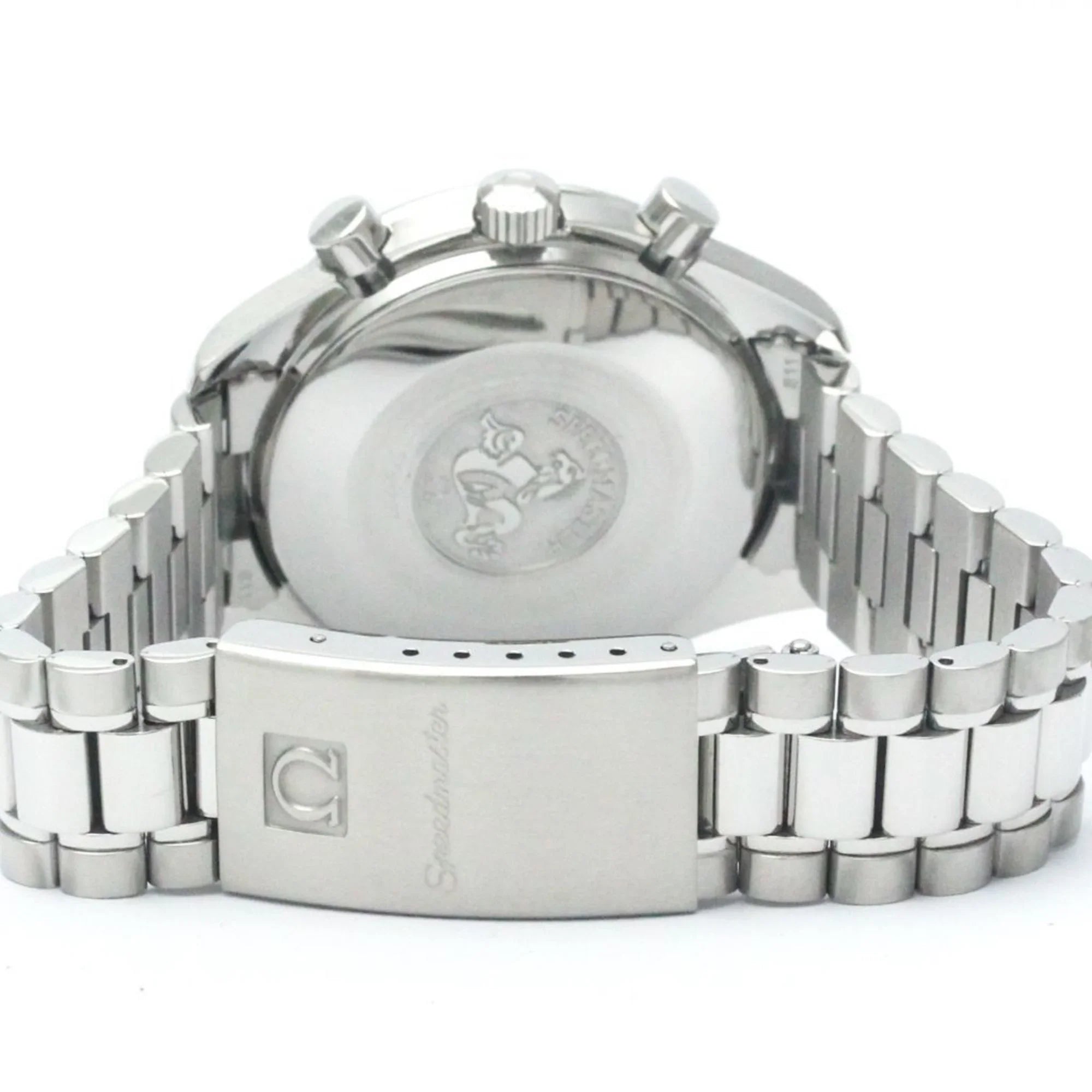 Mens Speedmaster OMEGA Steel Watch Pre-Owned Automatic Polished 3510.50 (Good)