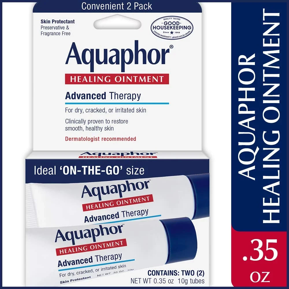 4) Therapy of Ointment oz 0.35 Advanced Aquaphor Healing tubes (Pack Baby 2