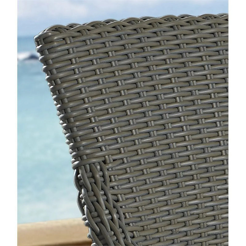 Padma's in Plantation Wicker Counterstool Kubu Alfresco Gray Patio