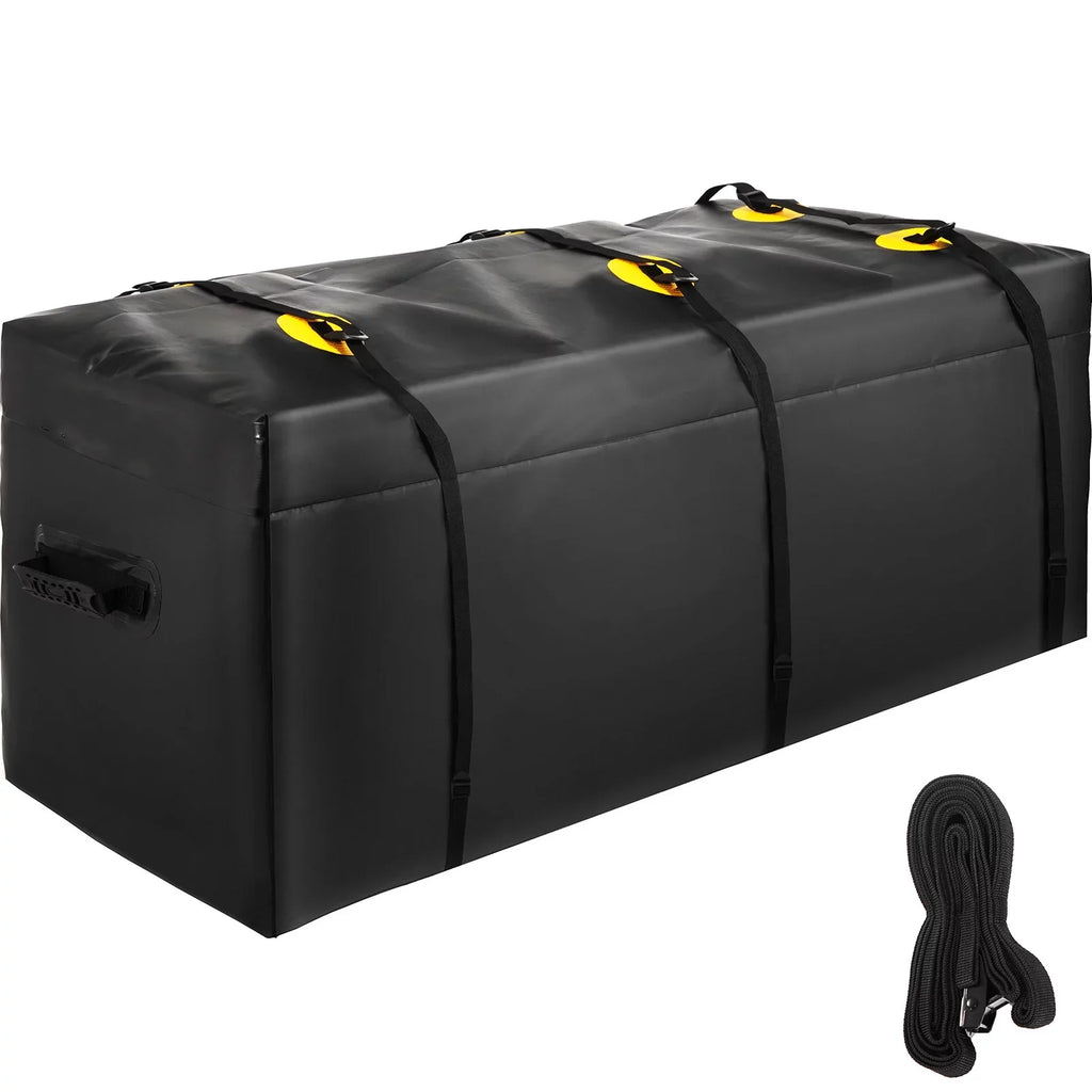PVC, 60"x24"x26" Hitch BENTISM with Carrier 840D Car (22 Heavy Cubic Feet), Vans Hitch Waterproof Bag Bag, Cargo Basket SUV Carrier Truck Cargo for Straps, Fits Reinforced Hitch Duty