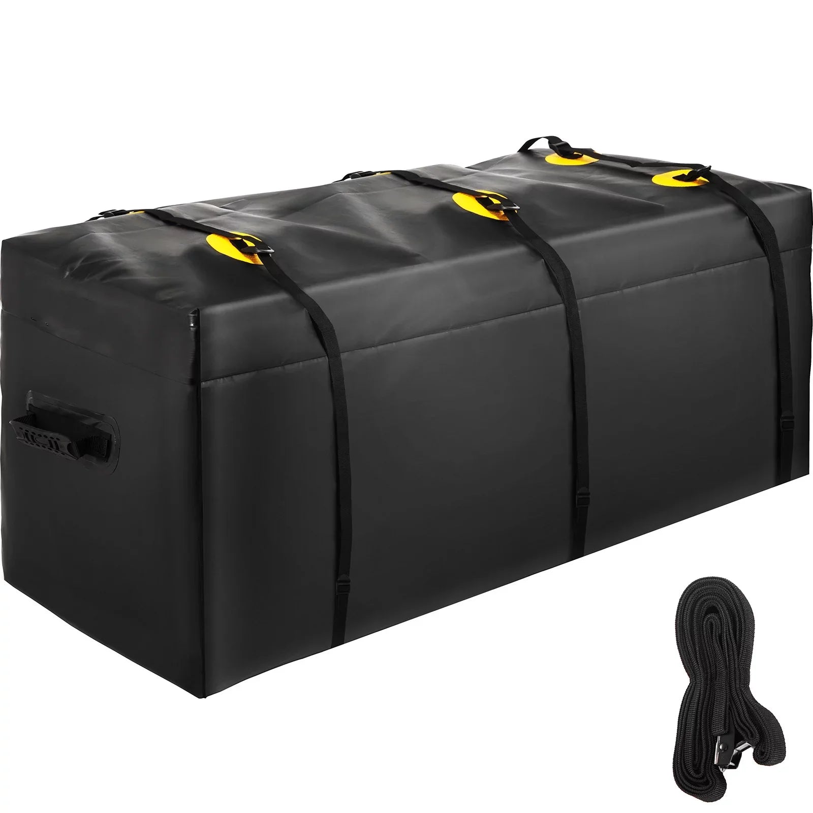 PVC, 60"x24"x26" Hitch BENTISM with Carrier 840D Car (22 Heavy Cubic Feet), Vans Hitch Waterproof Bag Bag, Cargo Basket SUV Carrier Truck Cargo for Straps, Fits Reinforced Hitch Duty