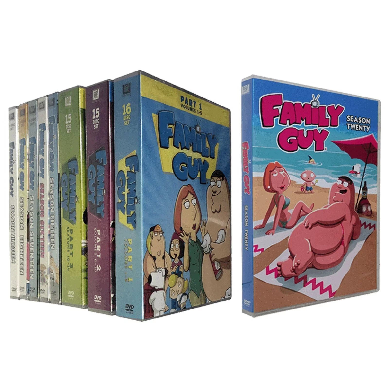 Guy: Family Collection. Complete 67 DVD Series Season 1-21.