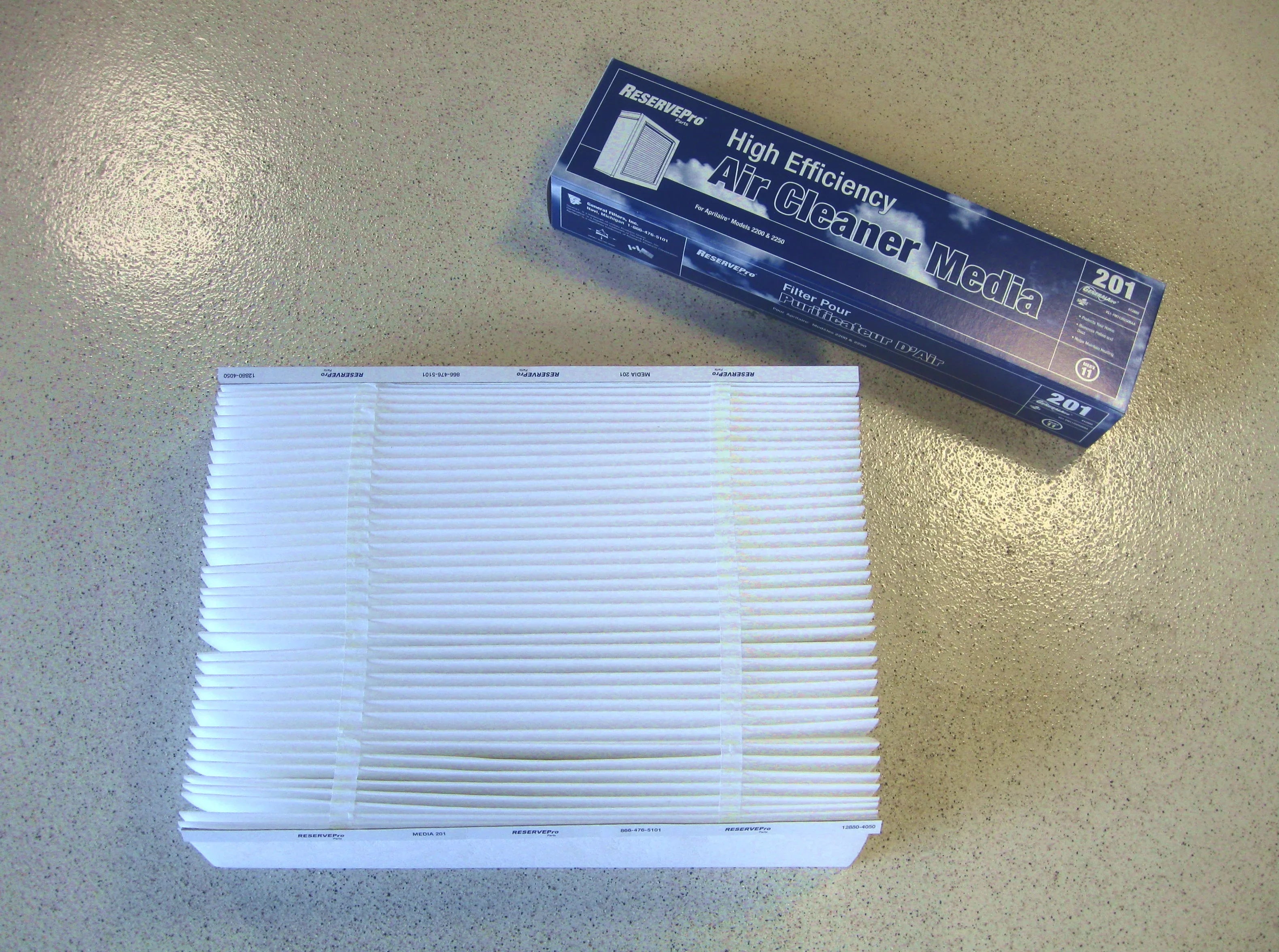 Aprilaire 12880 Filter 201 MERV11 Air 4050 For Replacement Media Generalaire