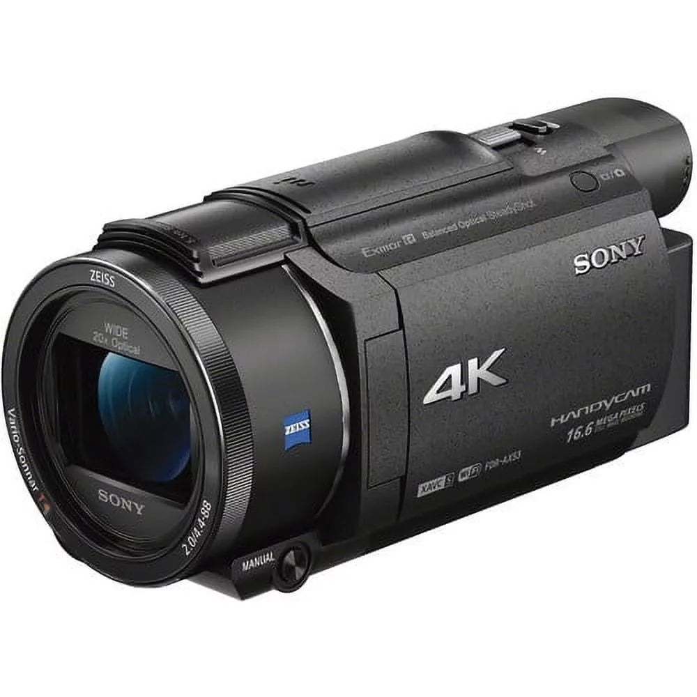 Set Ultra HD Starter Sony Handycam Camcorder - FDR-AX53 4K
