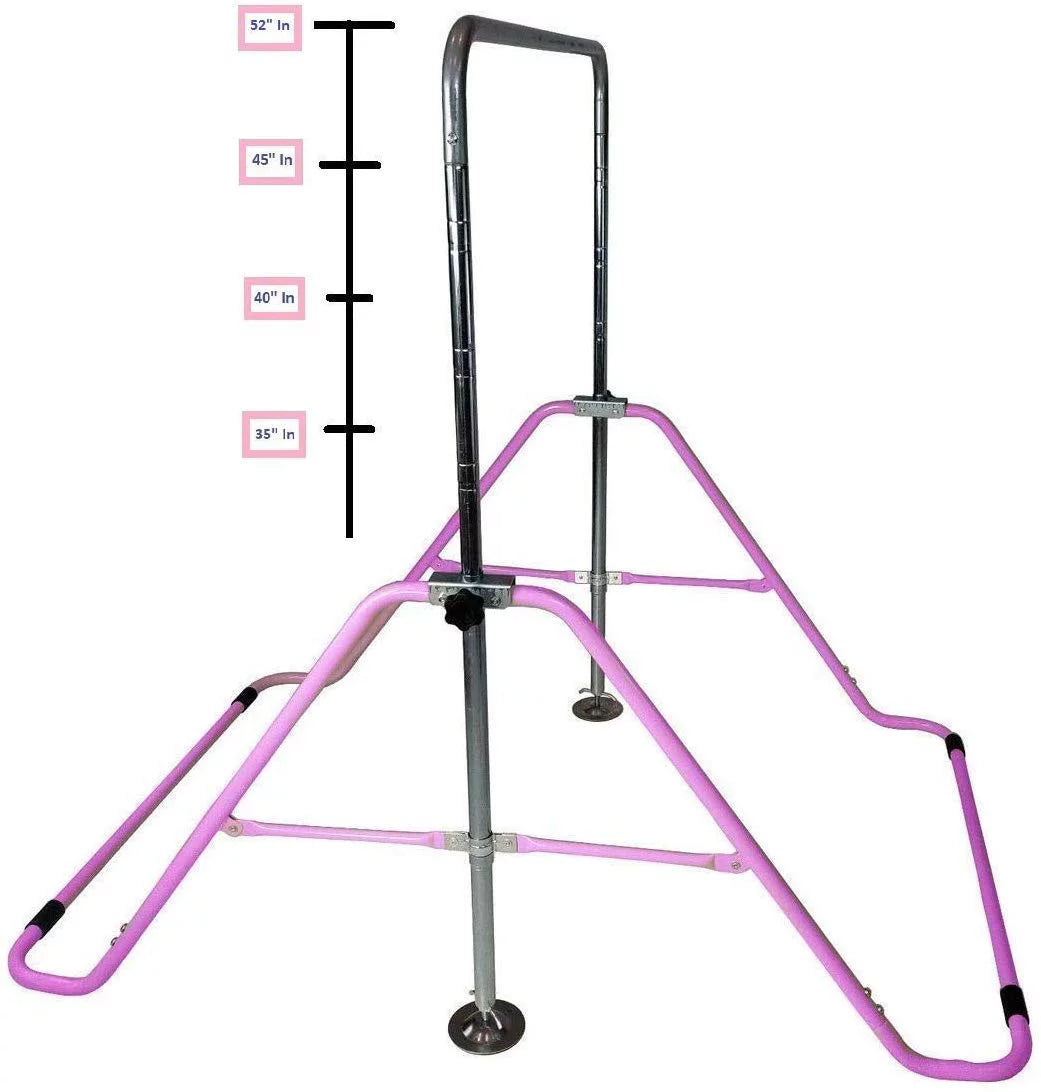 Tower Climbing Gymnastics Gym Jungle Pink Bar, Progymnastics Junior Bar Bar Training, Kip Bar, Monkey Horizontal