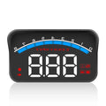 II Display Truck Head Tachometer Display Projector Up Speedometer Car HUD RV M6S Temperature/Voltage Carevas ODB Auto Speed/Water SUV 3.5" Universal LED