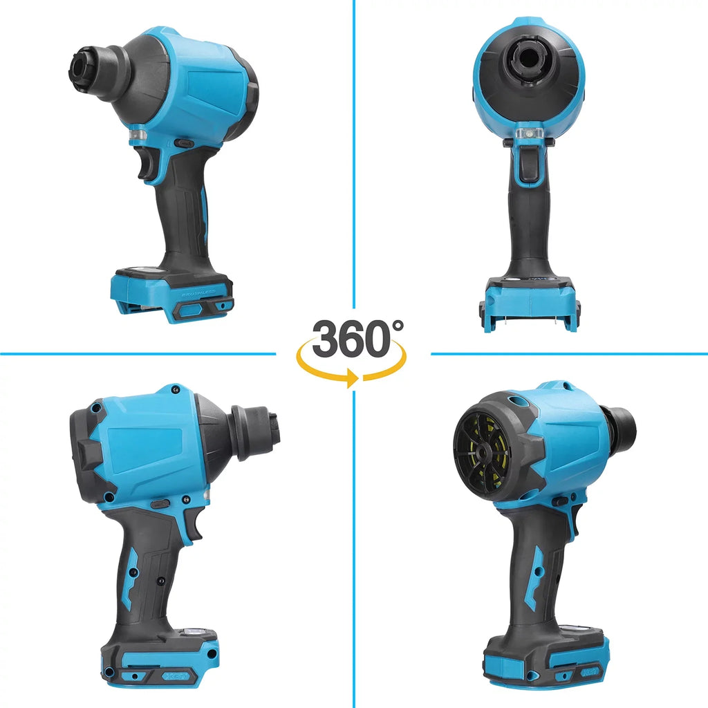 Compatible Makita Air Air Inflator Dust dsfen Battery Spirastell Inflator Makita PAPAPI Fan Cleanner HUIOP Compatible Cleanner Machine,Fan