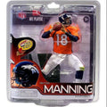 NFL Peyton Action Figure Orange Jersey Manning