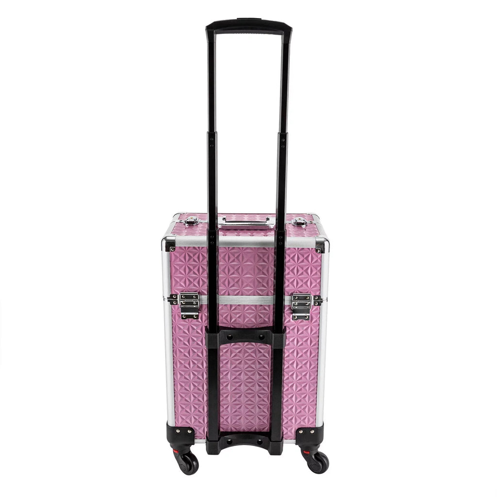 Drawers Professional Box Storage Pink MIDUO Lockable Hair with Styling Tools Makeup Nail Embroidery Trolley
