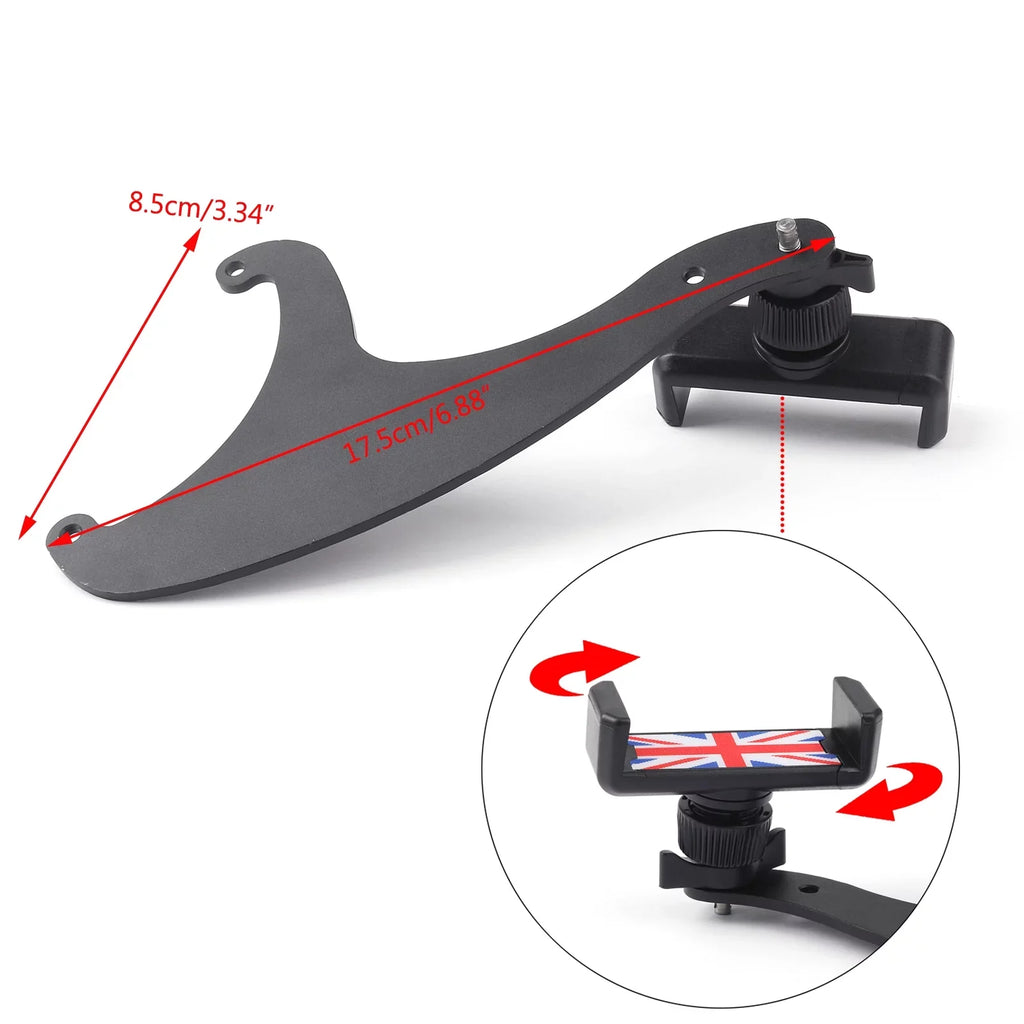 F56 For F54 F55 Car Stand 360°Rotation RD Holder Mount Phone Mini Cooper Cradle
