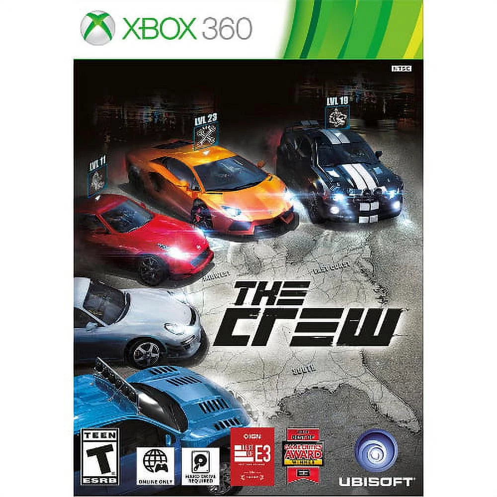360, 887256000455 Crew, Ubisoft, XBOX The