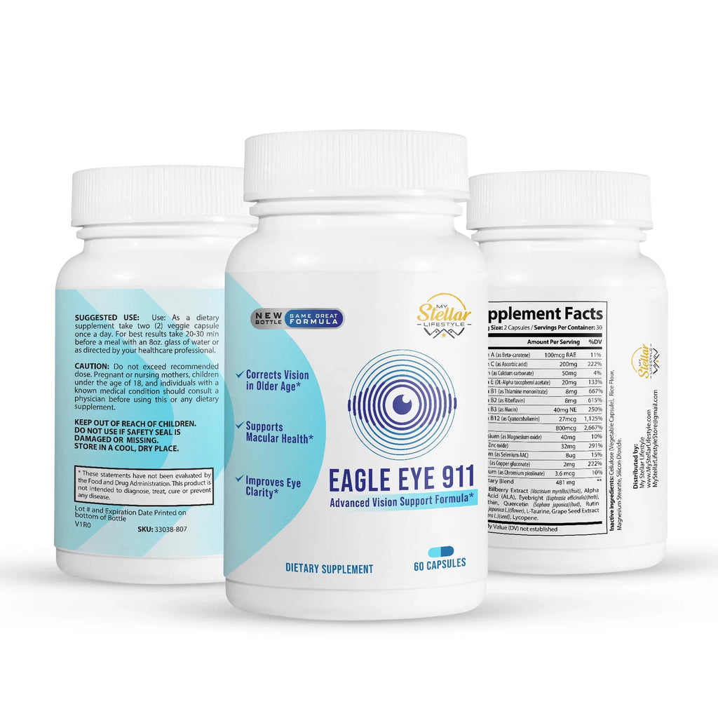 vision support Eye formula-60 Eagle 911, 2 Capsules Pack advanced x2