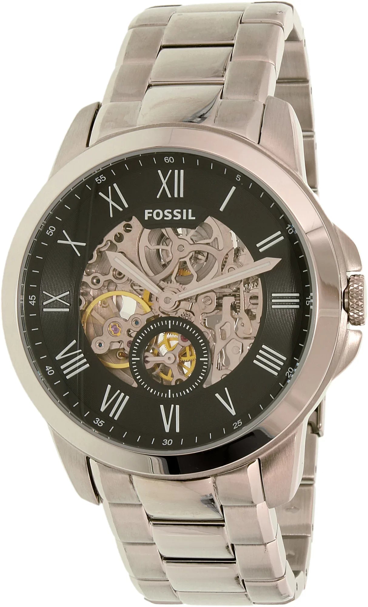 Fossil Grant Watch Men's Crystal Automatic Mineral ME3055