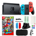 Nintendo in with and Party Neon Mario 14 Accessories 1 Kit in Switch