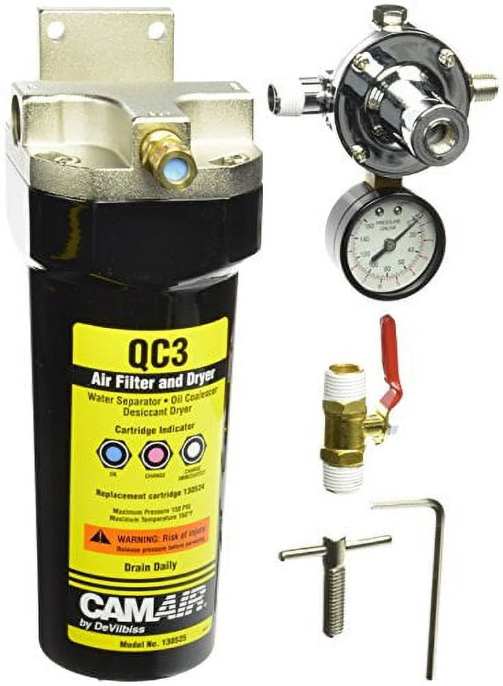 QC3 Unit Air Dryer and Filter