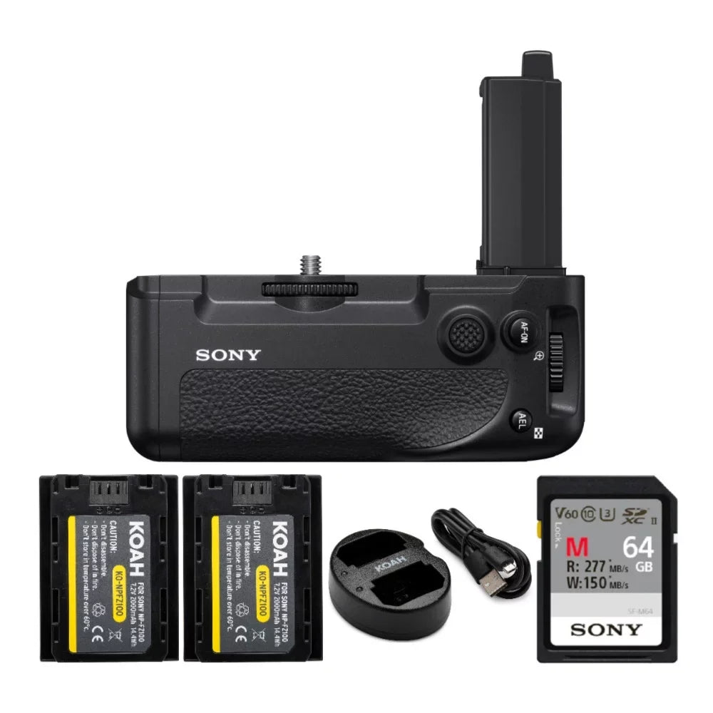 Vertical IV with SD Grip for 64GB Card Alpha Bundle Camera Sony a7R