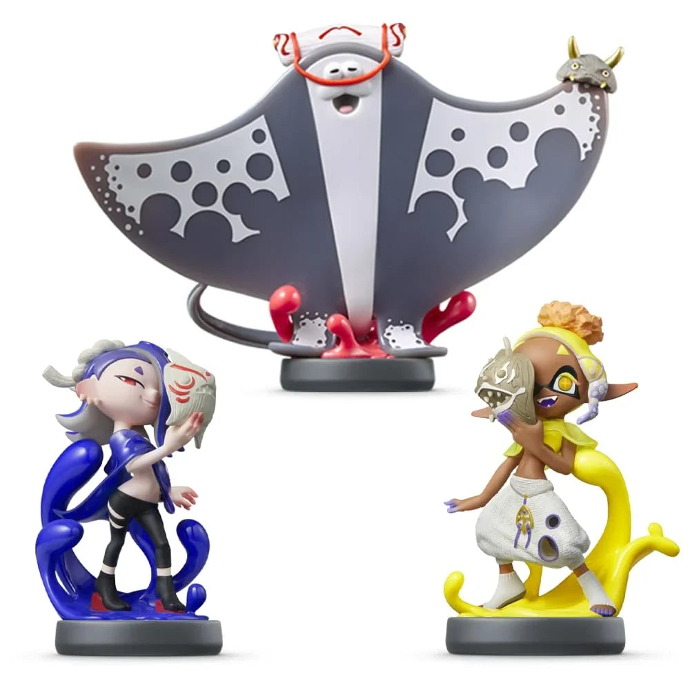 Man) & Switch Deep - Pack Amiibo Splatoon Set Frye, Triple Cut Nintendo (Shiver, Amiibo Big