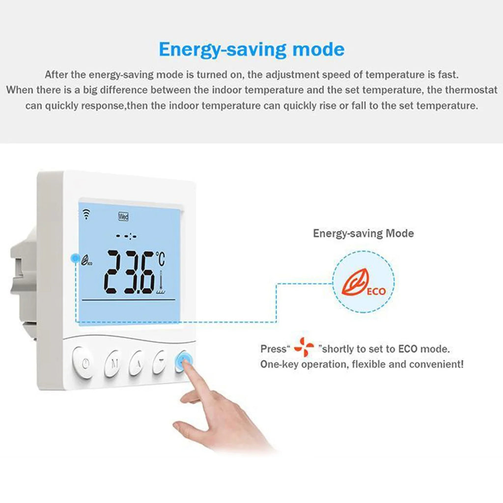3.2Inch ADBEN /485 LCD tat Smart Fan /485 Application Pipe Modbus Display BREWEL WIFI/485 Fan Pristin Thermostat,Voice 2 Maiju tat Pipe Modbus BUZHI 2 WIFI/485 LCD Floor 3.2Inch dsfen Modbus Coil
