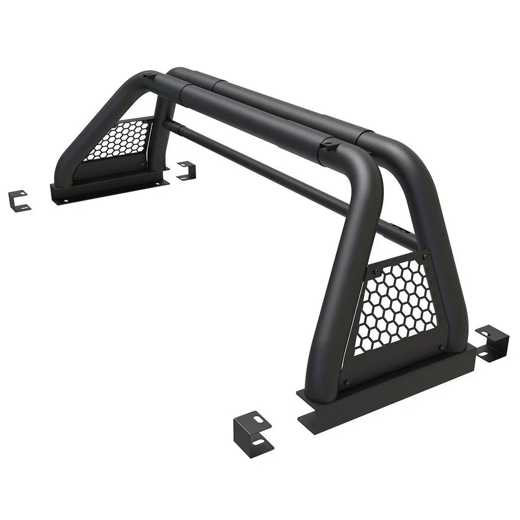 2019-2023 For 62.9-74.7" Truck Bed Bar Ranger Ford Fit Rack Adjustable Sport Chase Roll Bar